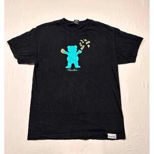 Primitive Diamond Supply Co Grizzly Bear Money T-Shirt Mens Large Black Skate